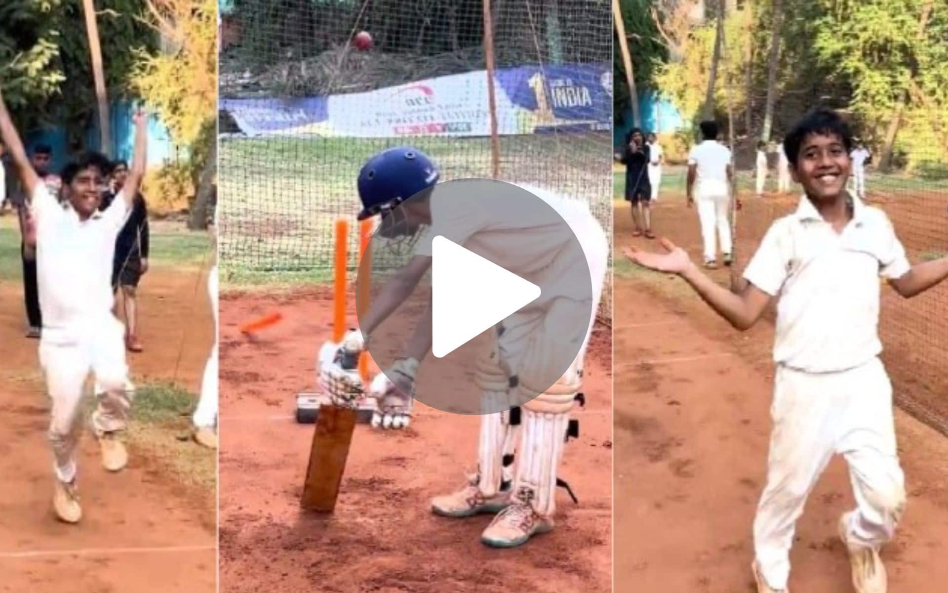 [Watch] Young Fan Channels Inner Jasprit Bumrah With Deadly Yorker